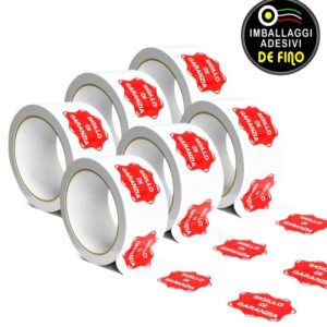 nastro adesivo stampato sigillo di garanzia 36 pz